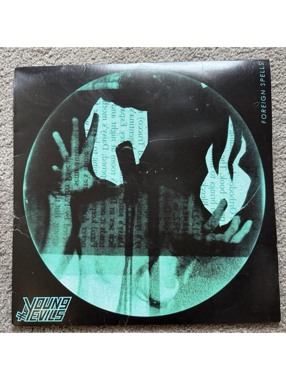 The Young Evils - Foreign Spells 12" Vinyl‎ EP - Rare LOW NUMBER 54/500 - Green